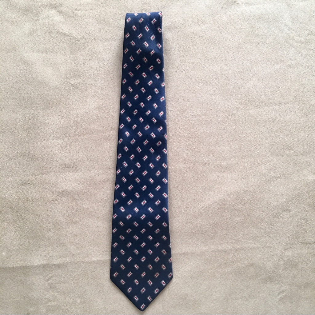 Towncraft Blue Pattern Tie